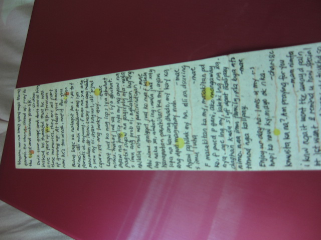 A Note in my&nbsp;Wallet